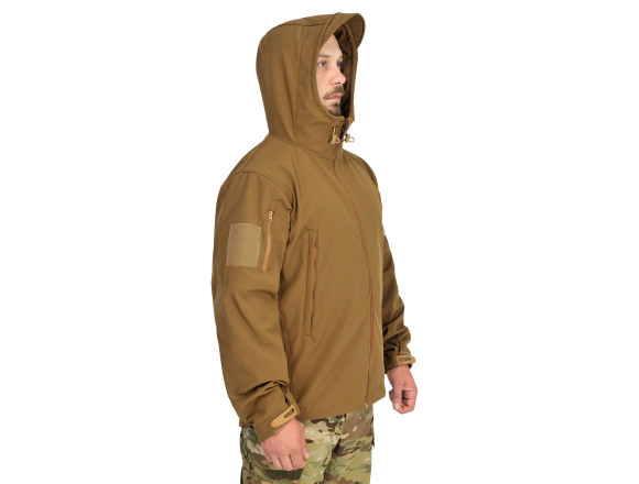 Тактична куртка Soft Shell VIKING COYOTE койот WinTac - 3XL 3