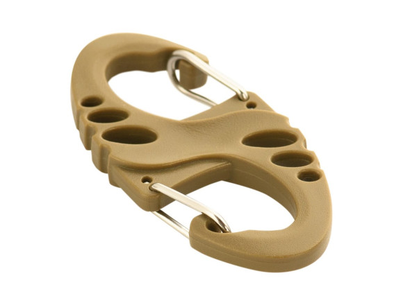 КАРАБІН S-HOOK ПЛАСТИКОВИЙ COYOTE M-TAC