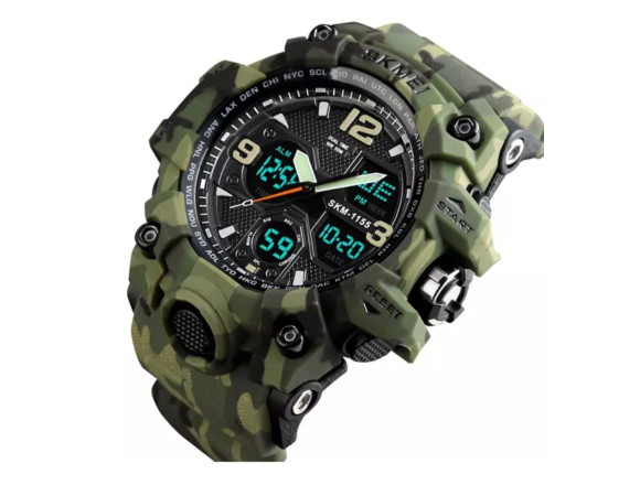 Тактичний годинник Skmei 1155B CAMO 1