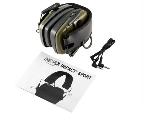 Навушники активні Impact Sport умозаглушувальні Olive 5