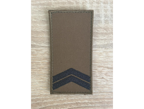Погон НГУ молодший сержант КОЙОТ, на липучці, 10*5 см