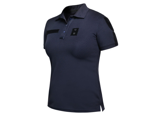Тактичне поло WOMAN CoolPass Police Dark blue темно-синє WinTac