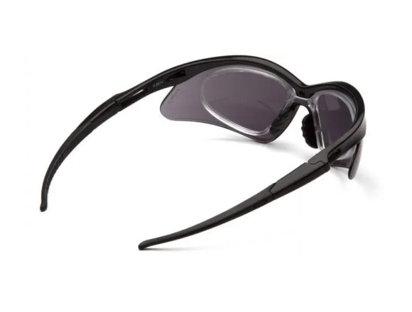 Окуляри Pyramex PMXtreme RX (gray) Anti-Fog, сірі з діоптрійною вставкою 2